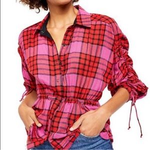 We the Free Pacific Dawn Drawstring Top